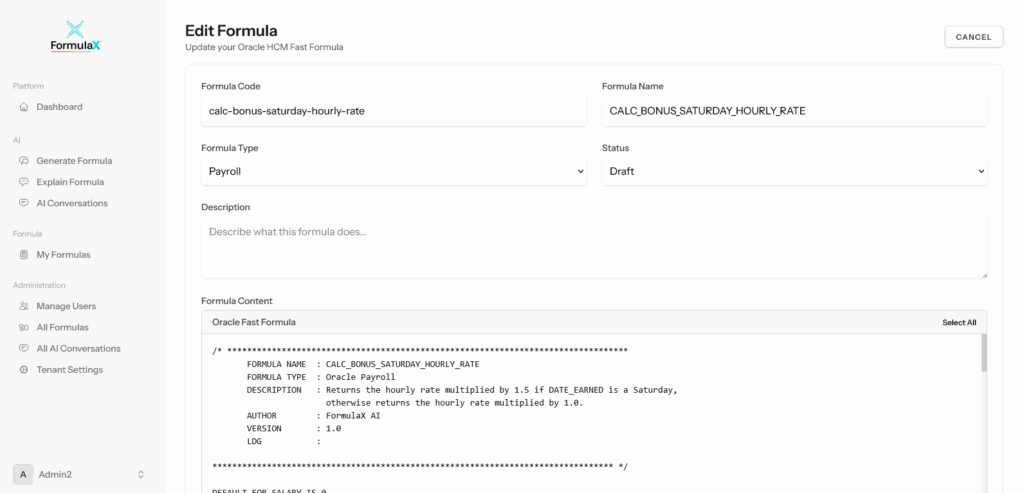 Edit Saved Formula 1 Edit Saved Formula 1